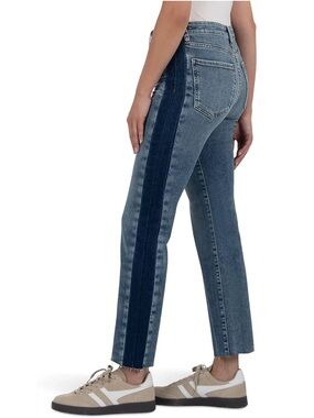 KUT From The Kloth Kelsey High Rise Ankle Flare Jeans Size 8